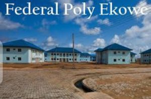 List of The Courses Offered by The Federal polytechnic Ekowe (FPE) and Their School Fees