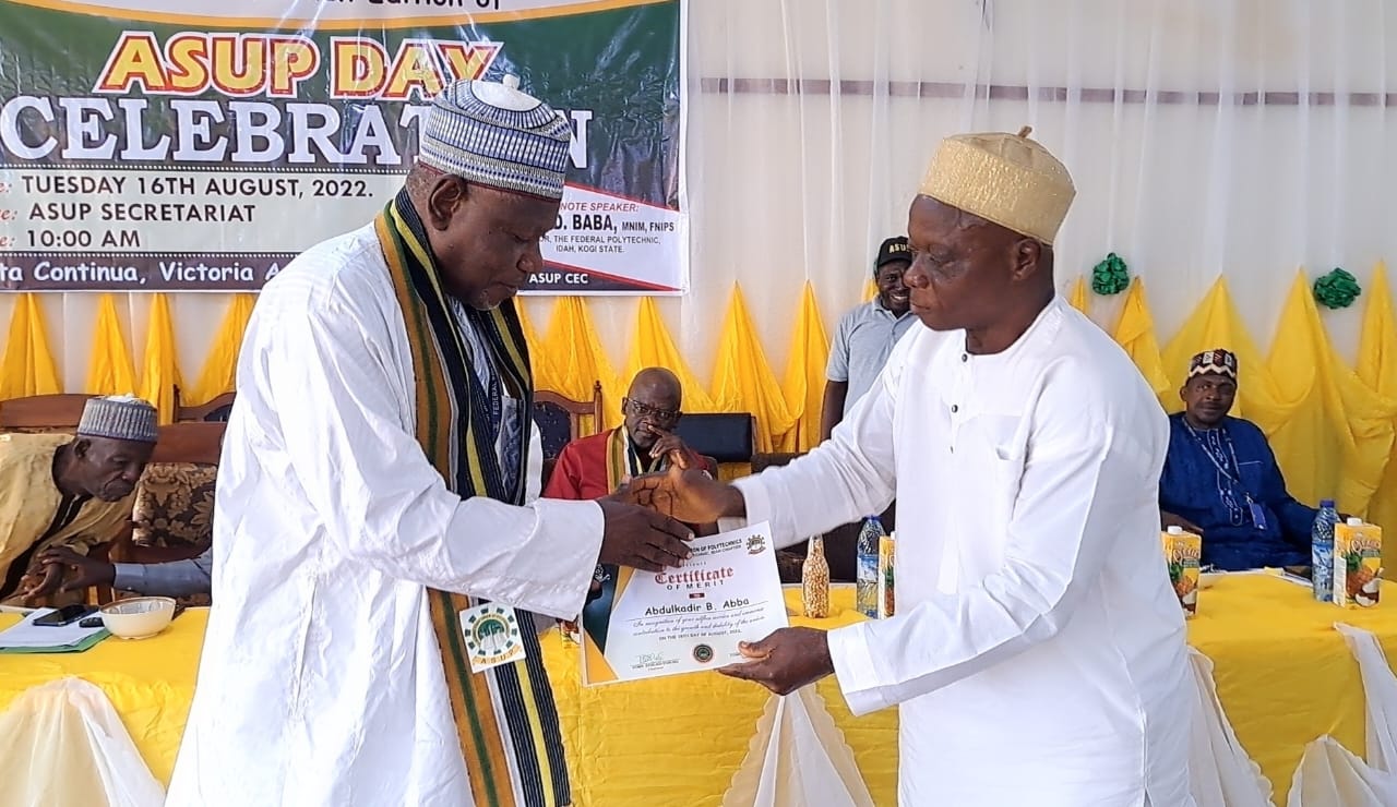 PHOTO: ASUP DAY CELEBRATION AT THE FEDERAL POLYTECHNIC IDAH 
