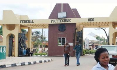 Federal Polytechnic Oko (OKO POLY) Approved School Fees for 2022/2023 Session