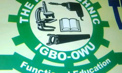 Lists of The courses Offered In The Polytechnic, Igbo-Owu and Their School Fees