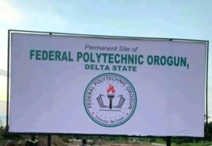 Lists of The Courses Offered In Federal Polytechnic Orogun and Their School Fees