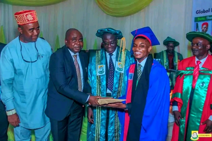 Tears of Joy as Chiderah Dilibe Emerges Best Graduating Student of Pharmacy in COOU.