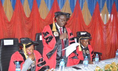 The Rector admonishes the Newly admitted Students to be discipline and respect the constituted authority