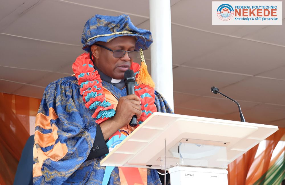 Convocation: Nekede Polytechnic Outgoing Rector Charges Students to be Good Ambassadors of their Alma Mater