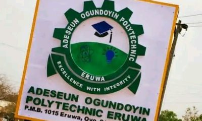 Adeseun Ogundoyin Polytechnic Eruwa (AOPE) Approved Academic Calendar for the 2023/2024 Academic Session 