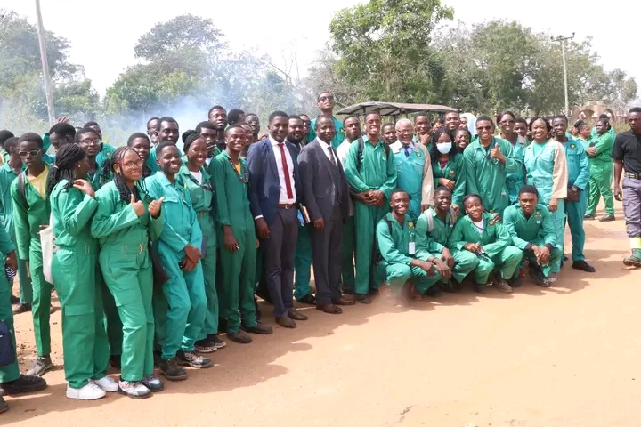Landmark University 2022/2023 Students’ Work Experience Programme Concludes With Community Road repair project
