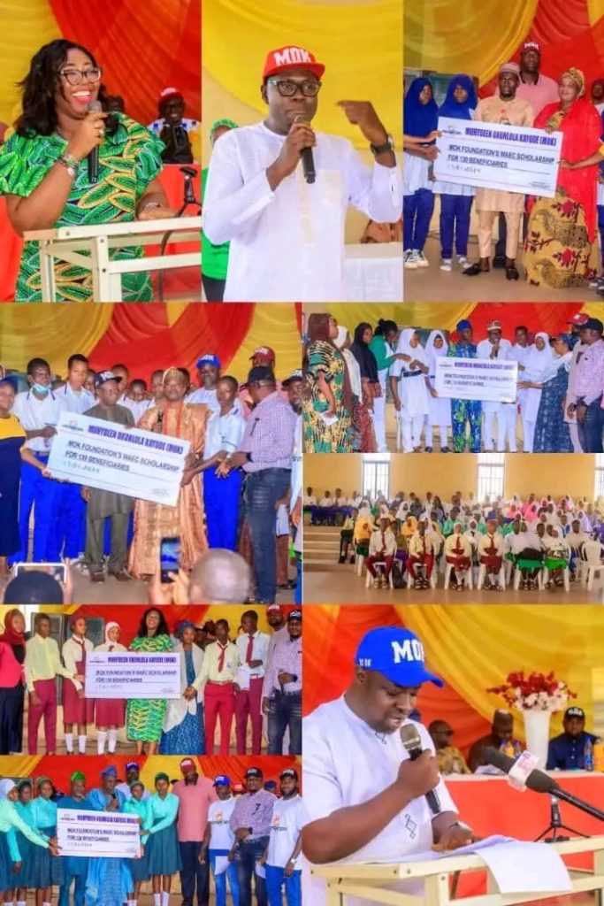 Lens Poly Offa Proprietor, Dr. Azeez Yisa Awards Free Education Scholarship To Less Privileged Student