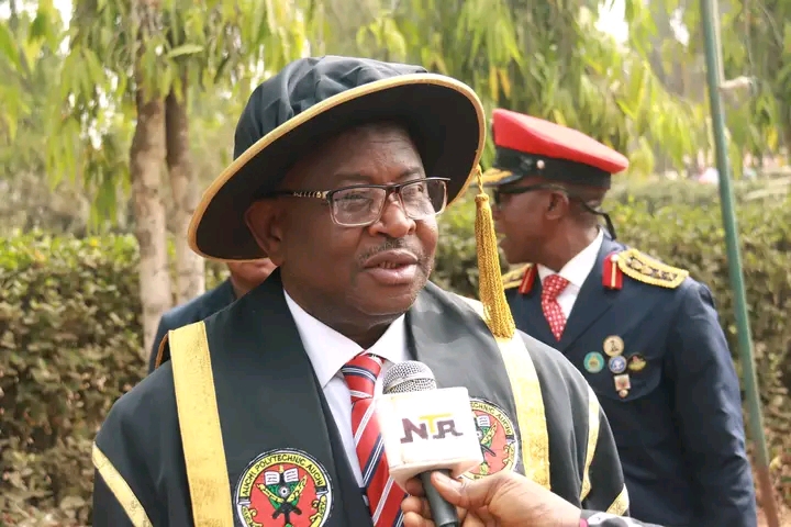 Shun Cultism, Yahoo Yahoo - Auchi Polytechnic Rector Tells students as the Polytechnic matriculate New Intakes 

