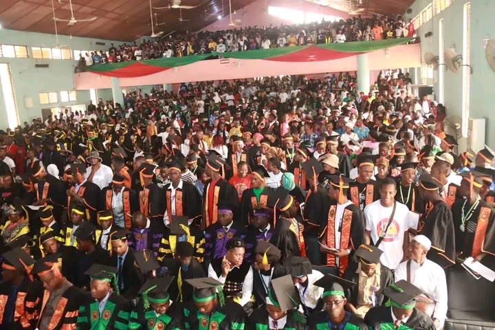 Shun Cultism, Yahoo Yahoo - Auchi Polytechnic Rector Tells students as the Polytechnic matriculate New Intakes 

