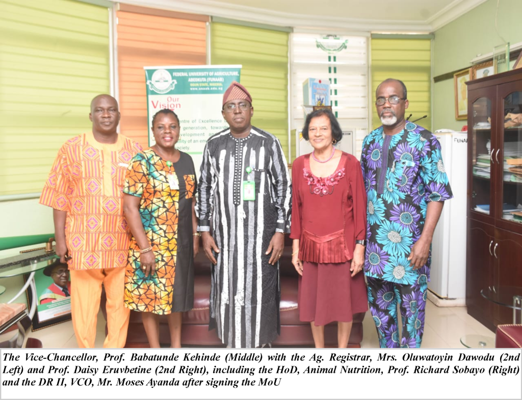 Prof. Eruvbetine Endows FUNAAB with 32-Bed Hostel