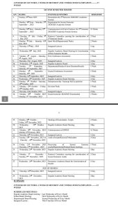 Federal Polytechnic Ede (EDE POLY) Academic Calendar for the 2024/2025 Session 