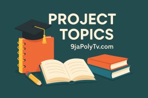 Project Topics on Design and Fabrication for ND Mechanical Engineering Students