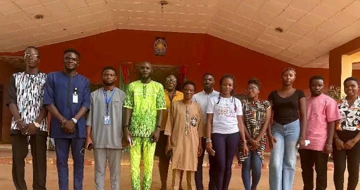 Rector Engages with Mass Communication Students in an exclusive Interview