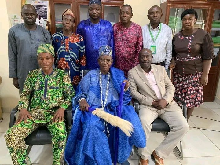OYSCATECH Rector, Management Receive Royal Blessings as Onitafin pays Courtesy Visit
