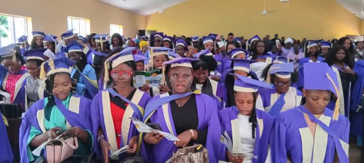 MLSCN Inducts Fresh COHESTI Medical Laboratory Technician Graduates