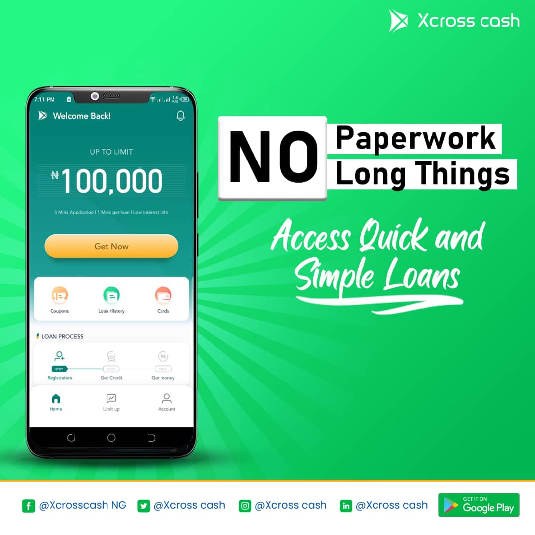 XCrossCash Loan App Review - Instant Online Loan in Nigeria Without ...