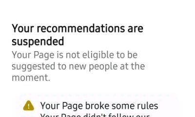 Facebook Recommendation Suspended: How Long It Lasts and How to Fix It