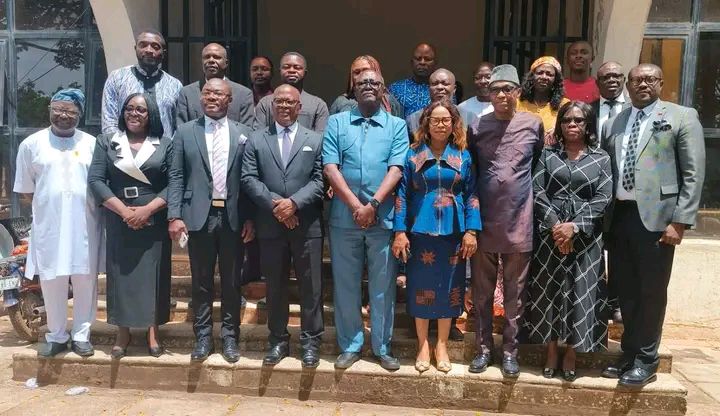 Federal Polytechnic Ohodo Management Visits UNN Vice-Chancellor, Seeks Stronger Academic Partnership