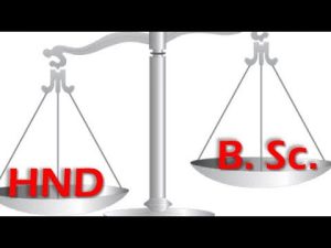 HND to BSc Conversion Admission Requirements in Nigeria for 2026 Applicants