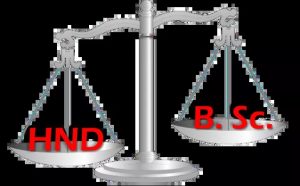 Part-Time HND to BSc Conversion Programs in Nigeria for Civil Servants and Workers