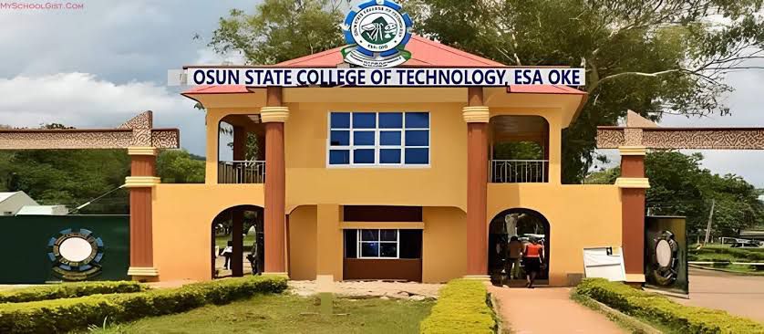 Osun State College of Technology, Esa-Oke Opens 2026/2027 ND and HND Admission Registration